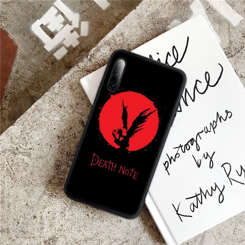 Manga Anime DN Death Note Silicone Mobile Phone Case For Huawei Y6 Y7 Y9 Prime 2019 Y9s Mate 40 20 10 Pro Lite Nova 5t Cover Manga Anime DN Death Note Silicone Mobile Phone Case For Huawei Y6 Y7 Y9 Prime 2019 Y9s Mate 40 20 10 Pro Lite Nova 5t Cover