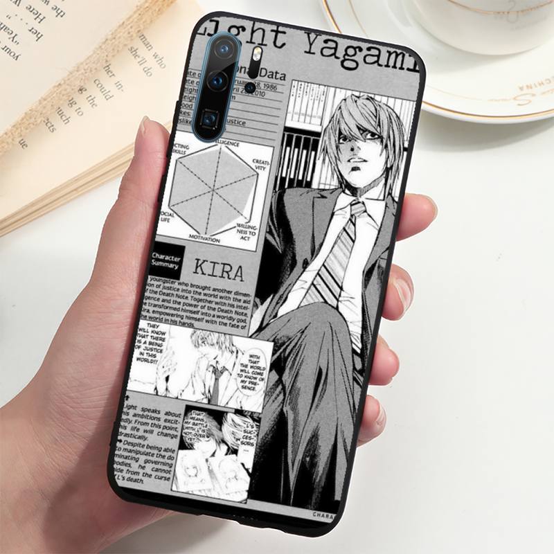 death note Phone Case For Huawei P20 P30 P40 lite Pro P Smart 2019 Mate 10 20 Lite Pro Nova 5t
