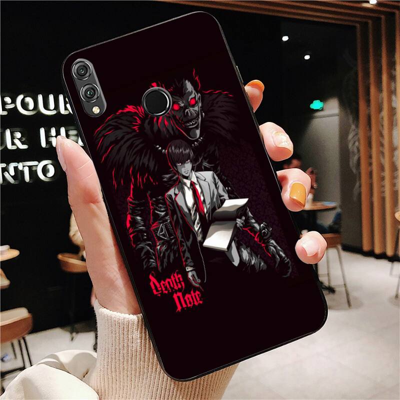 Anime DN Death Note Phone Case For Huawei Honor 7A 8X 9 10 20lite 10i 20i 7C 8C 5A 8A Honor Play 9X pro Mate 20 lite funda case Anime DN Death Note Phone Case For Huawei Honor 7A 8X 9 10 20lite 10i 20i 7C 8C 5A 8A Honor Play 9X pro Mate 20 lite funda case