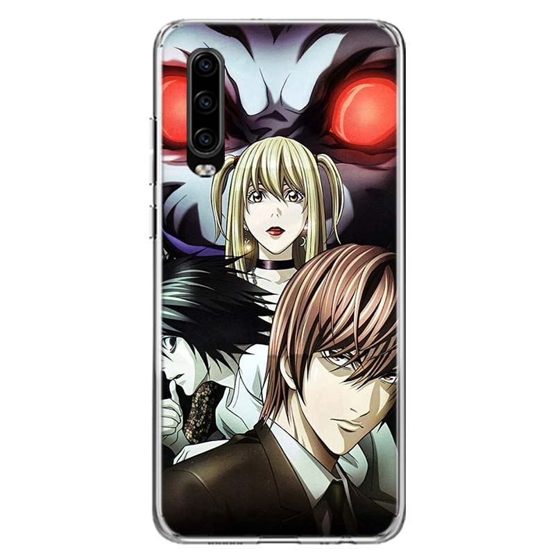 Manga Anime DN Death Note Ryuk Thriller Phone Case For Huawei Mate 30 20 10 P40 P30 P20 P10 Pro Lite P Smart Z Plus 2019 2018 Cover