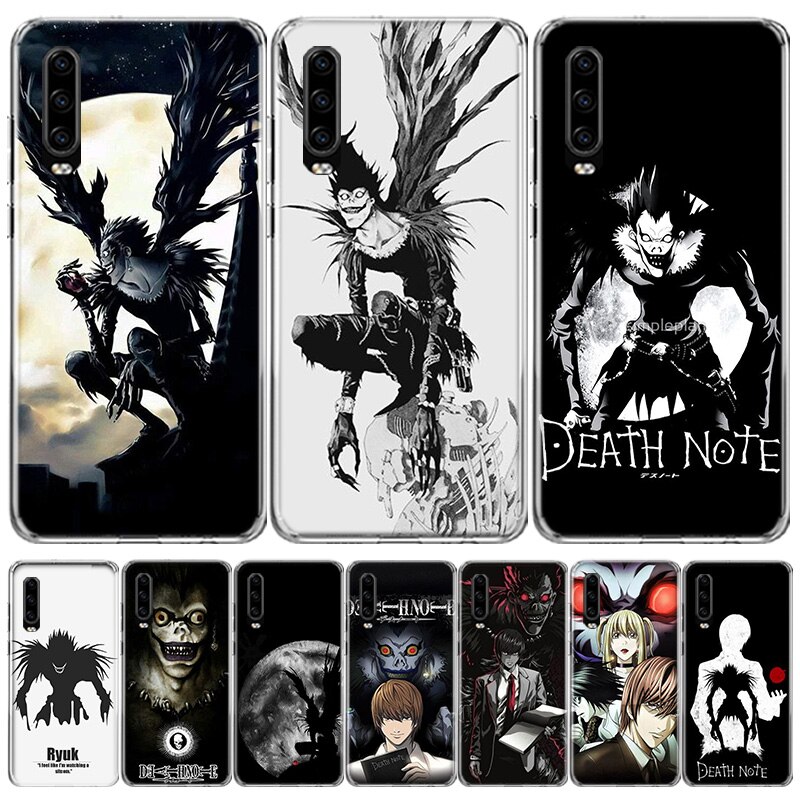Manga Anime DN Death Note Ryuk Thriller Phone Case For Huawei Mate 30 20 10 P40 P30 P20 P10 Pro Lite P Smart Z Plus 2019 2018 Cover