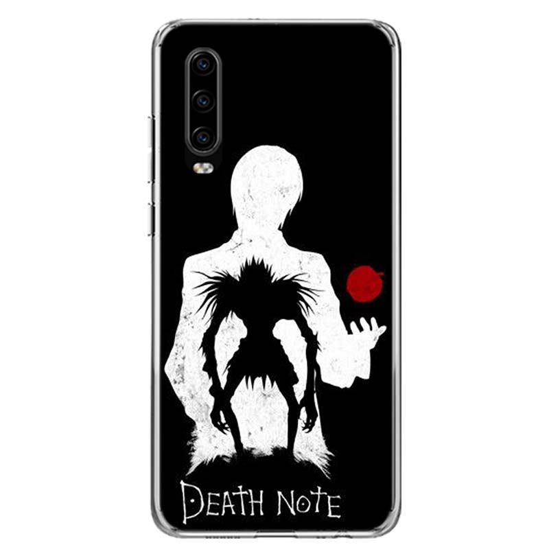 Manga Anime DN Death Note Ryuk Thriller Phone Case For Huawei Mate 30 20 10 P40 P30 P20 P10 Pro Lite P Smart Z Plus 2019 2018 Cover