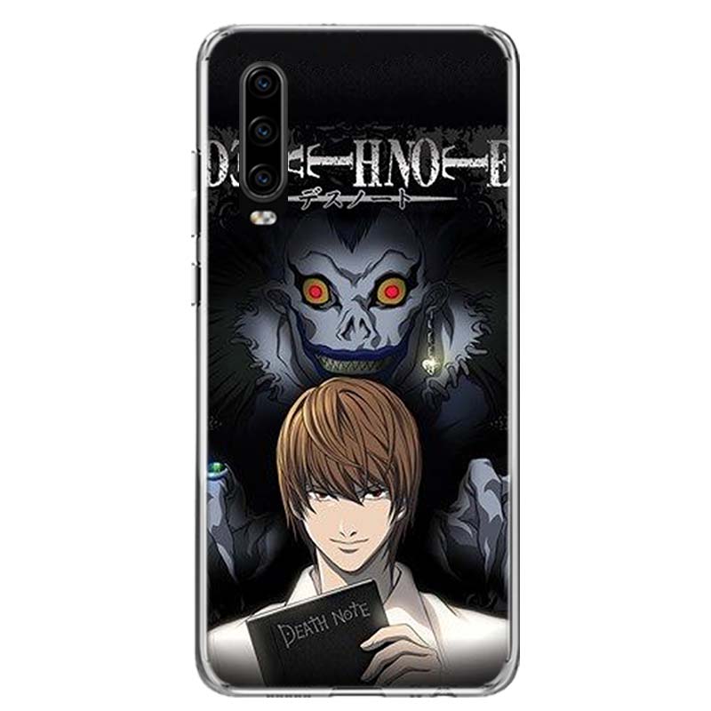 Manga Anime DN Death Note Ryuk Thriller Phone Case For Huawei Mate 30 20 10 P40 P30 P20 P10 Pro Lite P Smart Z Plus 2019 2018 Cover