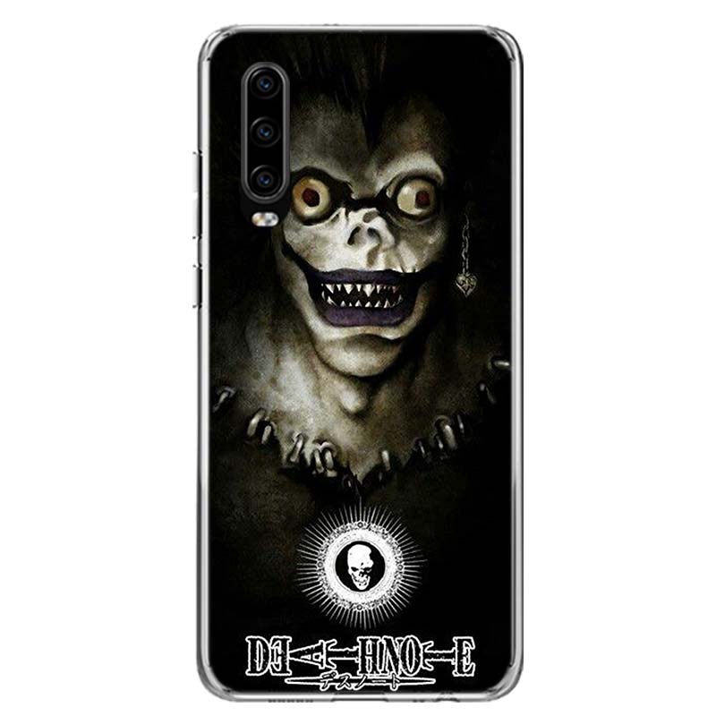 Manga Anime DN Death Note Ryuk Thriller Phone Case For Huawei Mate 30 20 10 P40 P30 P20 P10 Pro Lite P Smart Z Plus 2019 2018 Cover