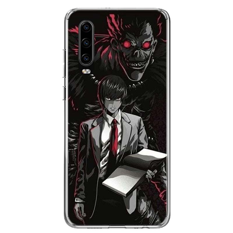 Manga Anime DN Death Note Ryuk Thriller Phone Case For Huawei Mate 30 20 10 P40 P30 P20 P10 Pro Lite P Smart Z Plus 2019 2018 Cover