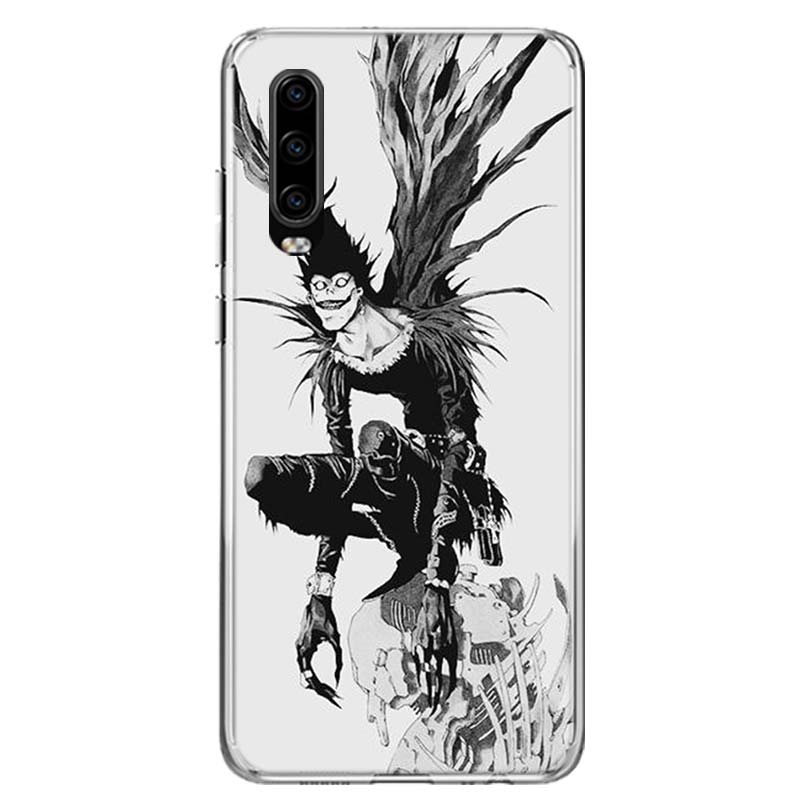 Manga Anime DN Death Note Ryuk Thriller Phone Case For Huawei Mate 30 20 10 P40 P30 P20 P10 Pro Lite P Smart Z Plus 2019 2018 Cover