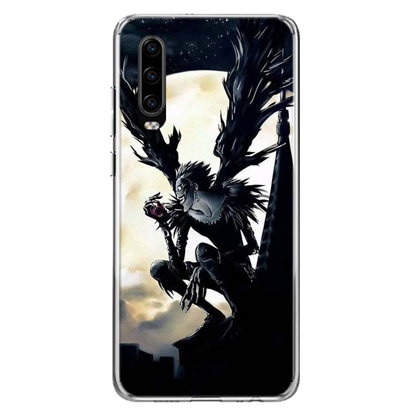 Manga Anime DN Death Note Ryuk Thriller Phone Case For Huawei Mate 30 20 10 P40 P30 P20 P10 Pro Lite P Smart Z Plus 2019 2018 Cover