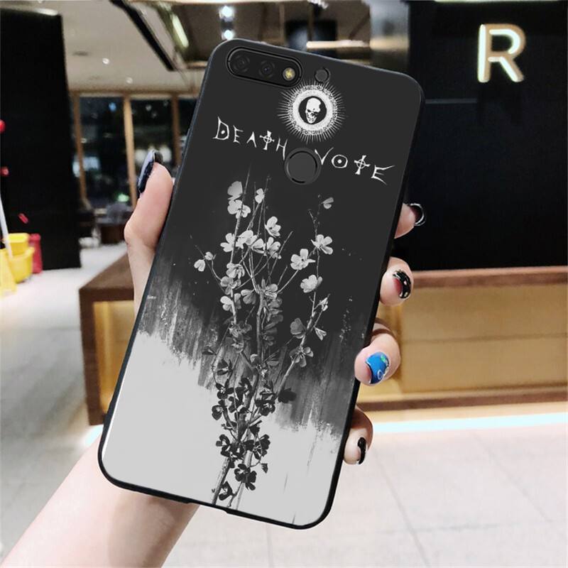 Anime DN Death Note Ryuk kiras Phone Case For Huawei Honor 7X 7A 7C 8A 8C 8X 9X 9A 10i 20i 20S 20lite 6A 6C