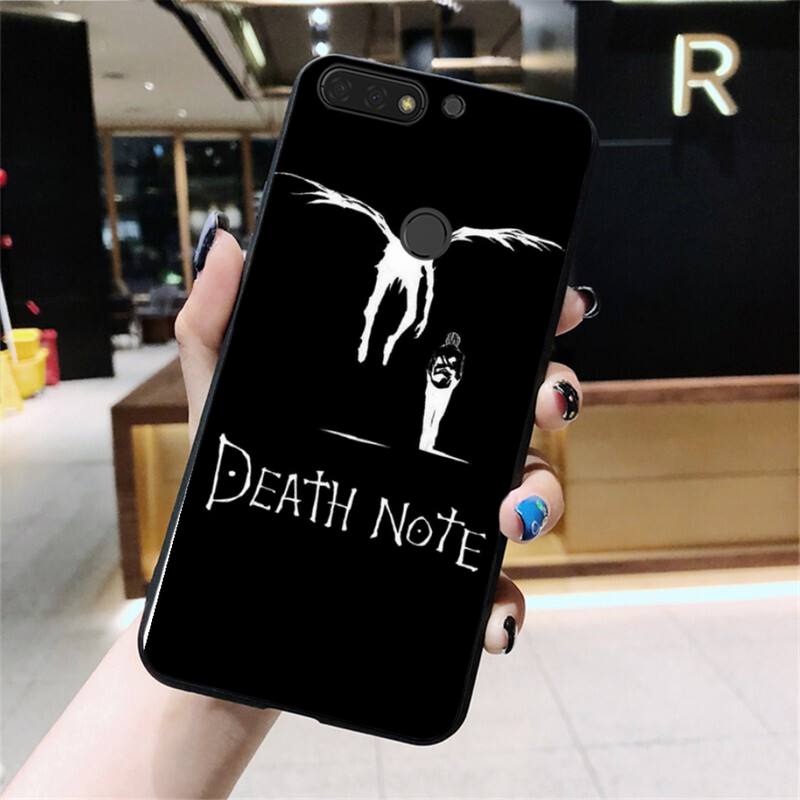 Anime DN Death Note Ryuk kiras Phone Case For Huawei Honor 7X 7A 7C 8A 8C 8X 9X 9A 10i 20i 20S 20lite 6A 6C