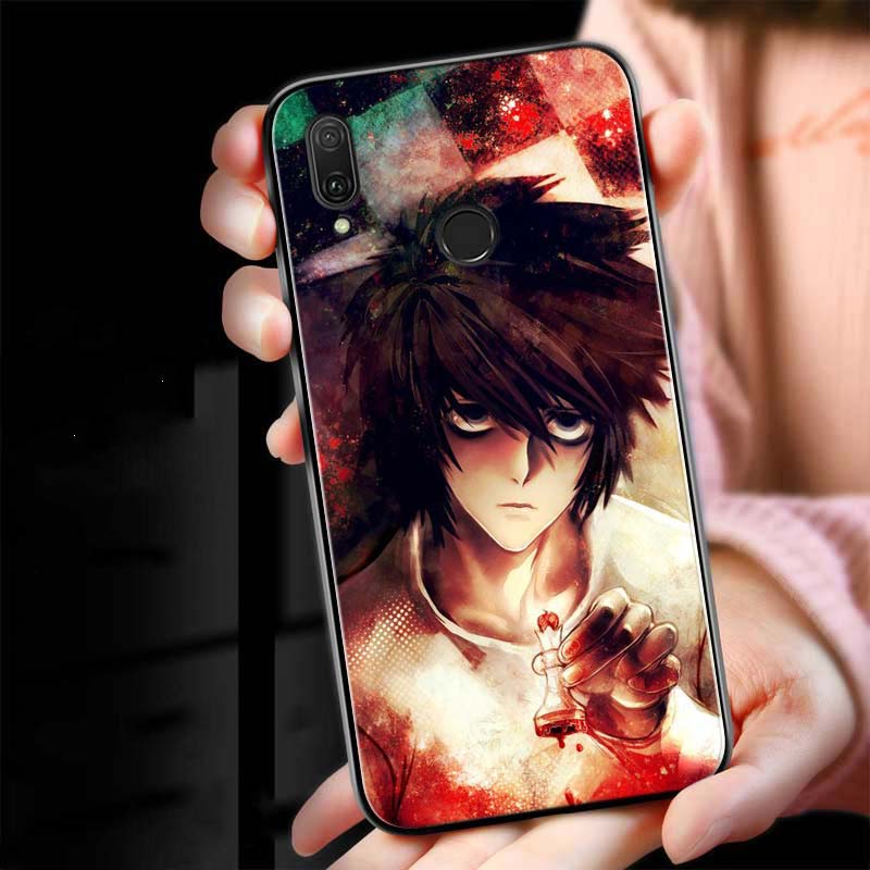 Silicone Cover Anime DN Death Note Kira For Huawei Y9S Y6S Y8S Y8P Y9A Y7A Y7P Y5P Y7 Y6 Y5 Pro Prime 2019 2018 Phone Case