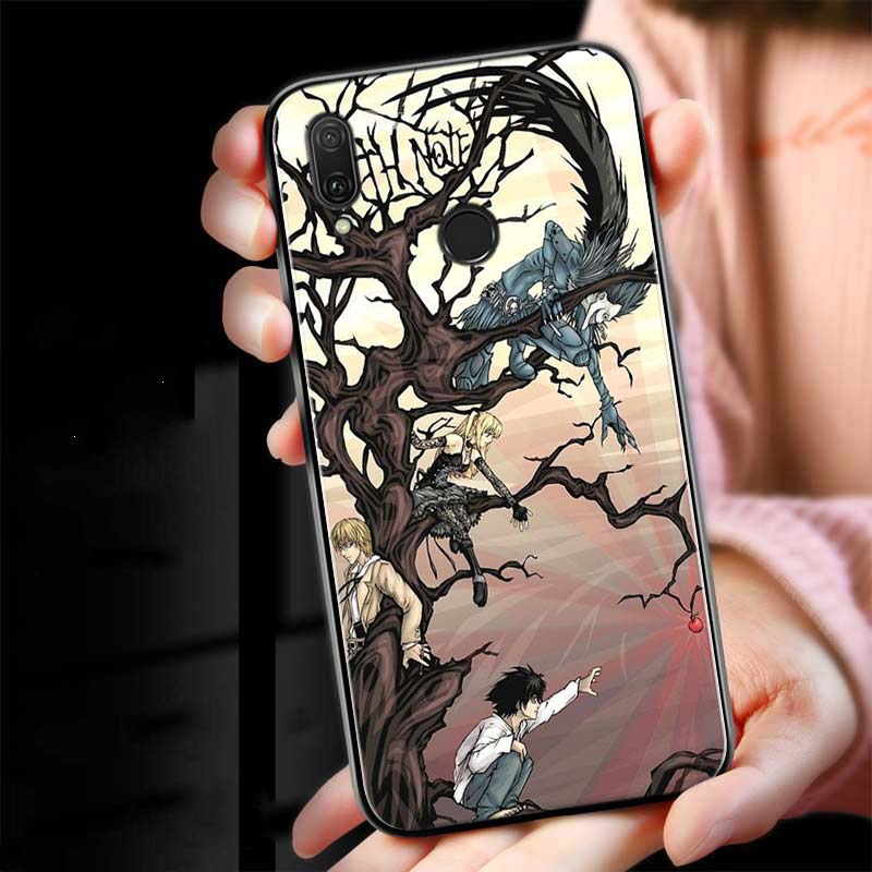 Silicone Cover Anime DN Death Note Kira For Huawei Y9S Y6S Y8S Y8P Y9A Y7A Y7P Y5P Y7 Y6 Y5 Pro Prime 2019 2018 Phone Case
