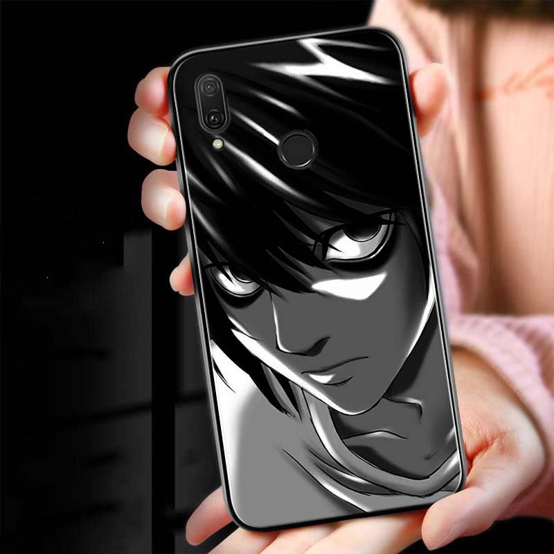 Silicone Cover Anime DN Death Note Kira For Huawei Y9S Y6S Y8S Y8P Y9A Y7A Y7P Y5P Y7 Y6 Y5 Pro Prime 2019 2018 Phone Case