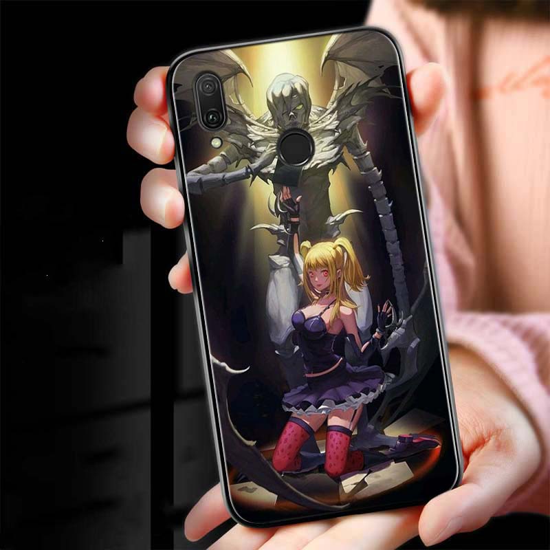 Silicone Cover Anime DN Death Note Kira For Huawei Y9S Y6S Y8S Y8P Y9A Y7A Y7P Y5P Y7 Y6 Y5 Pro Prime 2019 2018 Phone Case