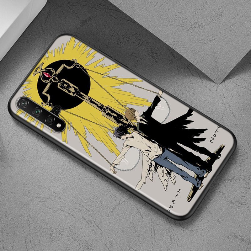 Silicone Cover Anime DN Death Note Kira For Huawei Y9S Y6S Y8S Y8P Y9A Y7A Y7P Y5P Y7 Y6 Y5 Pro Prime 2019 2018 Phone Case