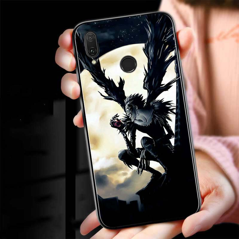 Silicone Cover Anime DN Death Note Kira For Huawei Y9S Y6S Y8S Y8P Y9A Y7A Y7P Y5P Y7 Y6 Y5 Pro Prime 2019 2018 Phone Case