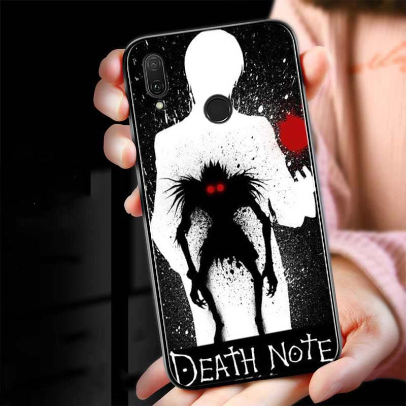 Silicone Cover Anime DN Death Note Kira For Huawei Y9S Y6S Y8S Y8P Y9A Y7A Y7P Y5P Y7 Y6 Y5 Pro Prime 2019 2018 Phone Case