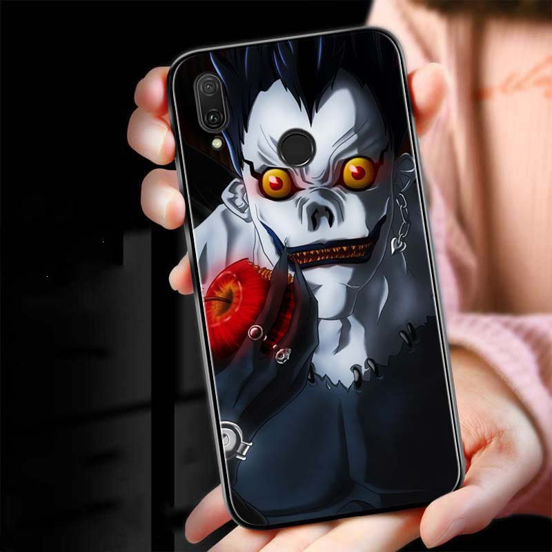 Silicone Cover Anime DN Death Note Kira For Huawei Y9S Y6S Y8S Y8P Y9A Y7A Y7P Y5P Y7 Y6 Y5 Pro Prime 2019 2018 Phone Case