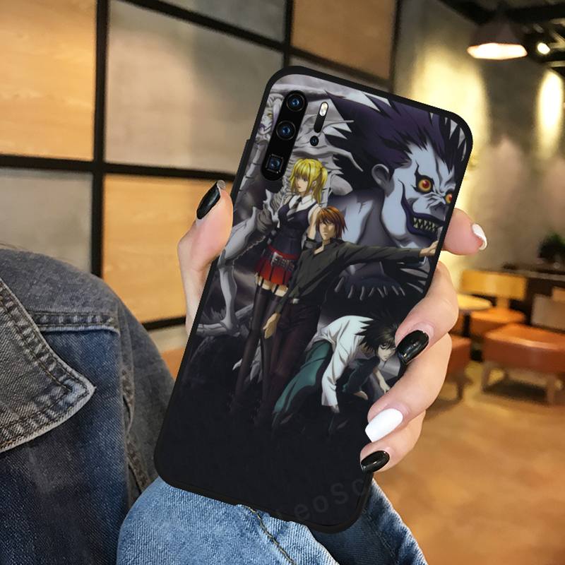 Anime DN Death Note Ryuk kira Phone Case For Huawei P9 P10 P20 P30 Pro Lite smart Mate 10 Lite 20 Y5 Y6 Y7 2018 2019 Anime DN Death Note Ryuk kira Phone Case For Huawei P9 P10 P20 P30 Pro Lite smart Mate 10 Lite 20 Y5 Y6 Y7 2018 2019