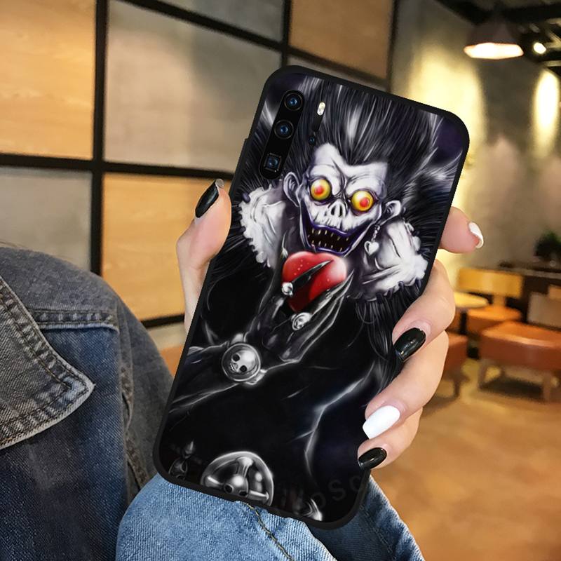Anime DN Death Note Ryuk kira Phone Case For Huawei P9 P10 P20 P30 Pro Lite smart Mate 10 Lite 20 Y5 Y6 Y7 2018 2019 Anime DN Death Note Ryuk kira Phone Case For Huawei P9 P10 P20 P30 Pro Lite smart Mate 10 Lite 20 Y5 Y6 Y7 2018 2019