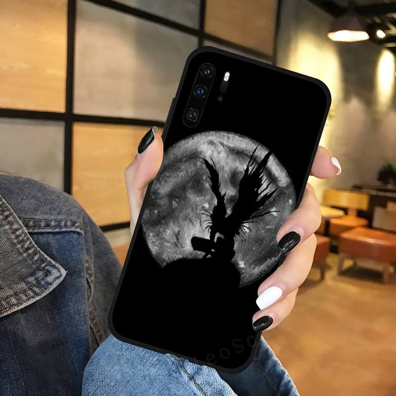 Anime DN Death Note Ryuk kira Phone Case For Huawei P9 P10 P20 P30 Pro Lite smart Mate 10 Lite 20 Y5 Y6 Y7 2018 2019 Anime DN Death Note Ryuk kira Phone Case For Huawei P9 P10 P20 P30 Pro Lite smart Mate 10 Lite 20 Y5 Y6 Y7 2018 2019