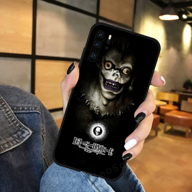Anime DN Death Note Ryuk kira Phone Case For Huawei P9 P10 P20 P30 Pro Lite smart Mate 10 Lite 20 Y5 Y6 Y7 2018 2019 Anime DN Death Note Ryuk kira Phone Case For Huawei P9 P10 P20 P30 Pro Lite smart Mate 10 Lite 20 Y5 Y6 Y7 2018 2019