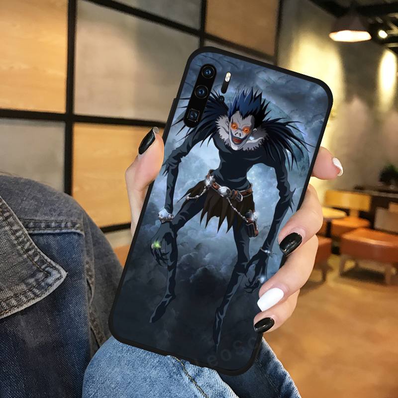 Anime DN Death Note Ryuk kira Phone Case For Huawei P9 P10 P20 P30 Pro Lite smart Mate 10 Lite 20 Y5 Y6 Y7 2018 2019 Anime DN Death Note Ryuk kira Phone Case For Huawei P9 P10 P20 P30 Pro Lite smart Mate 10 Lite 20 Y5 Y6 Y7 2018 2019