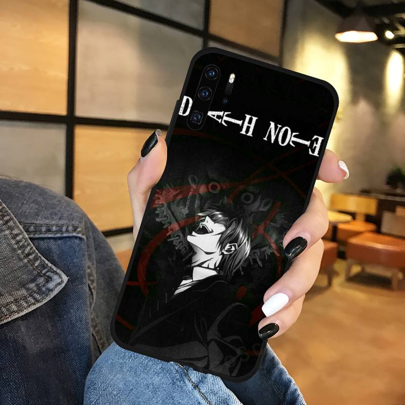 Anime DN Death Note Ryuk kira Phone Case For Huawei P9 P10 P20 P30 Pro Lite smart Mate 10 Lite 20 Y5 Y6 Y7 2018 2019 Anime DN Death Note Ryuk kira Phone Case For Huawei P9 P10 P20 P30 Pro Lite smart Mate 10 Lite 20 Y5 Y6 Y7 2018 2019