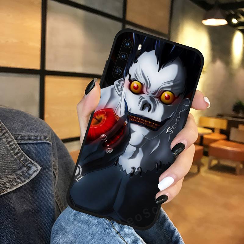 Anime DN Death Note Ryuk kira Phone Case For Huawei P9 P10 P20 P30 Pro Lite smart Mate 10 Lite 20 Y5 Y6 Y7 2018 2019 Anime DN Death Note Ryuk kira Phone Case For Huawei P9 P10 P20 P30 Pro Lite smart Mate 10 Lite 20 Y5 Y6 Y7 2018 2019