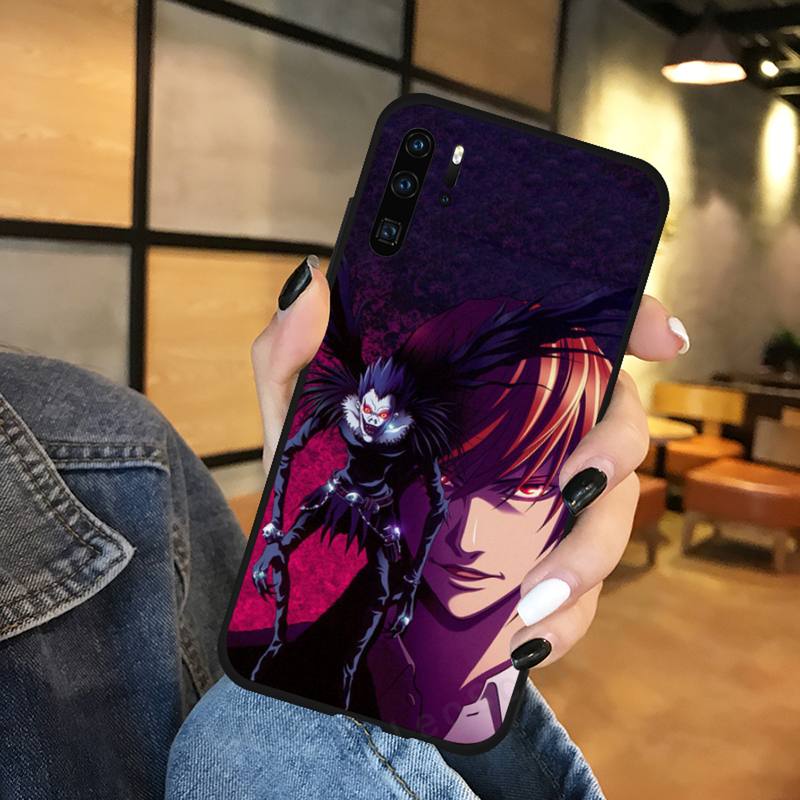 Anime DN Death Note Ryuk kira Phone Case For Huawei P9 P10 P20 P30 Pro Lite smart Mate 10 Lite 20 Y5 Y6 Y7 2018 2019 Anime DN Death Note Ryuk kira Phone Case For Huawei P9 P10 P20 P30 Pro Lite smart Mate 10 Lite 20 Y5 Y6 Y7 2018 2019