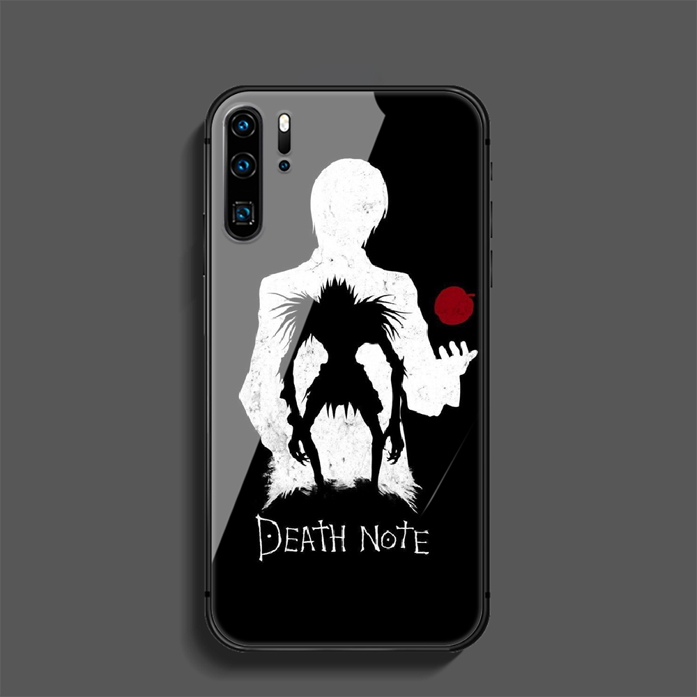 Anime DN Death Note Phone Tempered Glass Case Cover For Huawei Mate P 10 20 30 40 Lite Pro Smart Z 2019 Black Etui Hoesjes Hot Anime DN Death Note Phone Tempered Glass Case Cover For Huawei Mate P 10 20 30 40 Lite Pro Smart Z 2019 Black Etui Hoesjes Hot