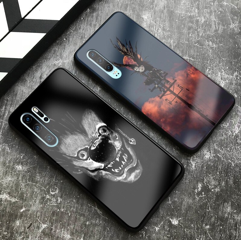 Ryuk Anime DN Death Note soft silicone glass phone case cover shell for Huawei Honor V Mate P 9 10 20 30 Lite Pro Plus Nova 2 3 4 5 Ryuk Anime DN Death Note soft silicone glass phone case cover shell for Huawei Honor V Mate P 9 10 20 30 Lite Pro Plus Nova 2 3 4 5