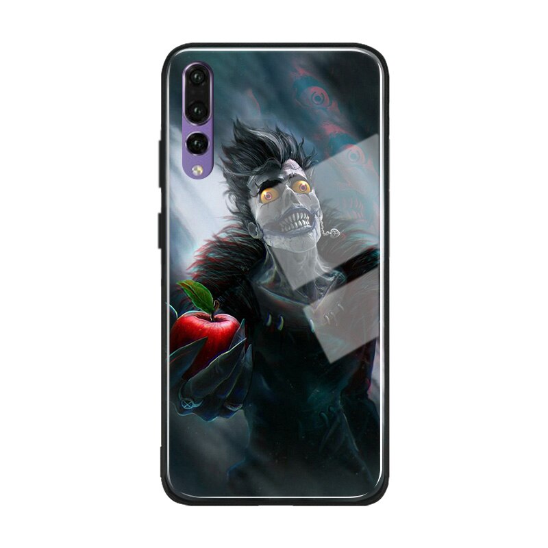 Ryuk Anime DN Death Note soft silicone glass phone case cover shell for Huawei Honor V Mate P 9 10 20 30 Lite Pro Plus Nova 2 3 4 5