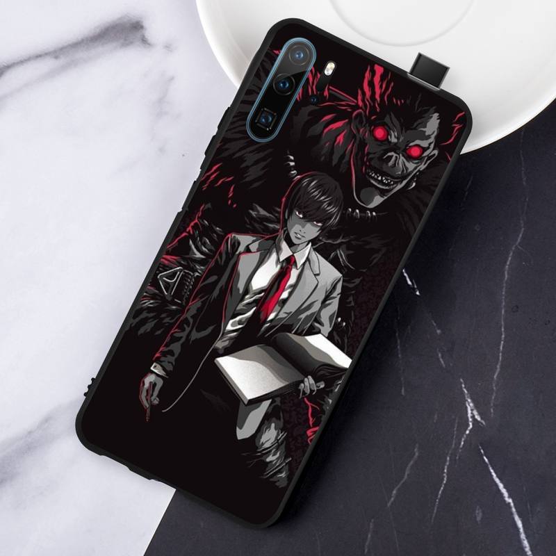 death note Horror Phone Case For Huawei honor Mate P 10 20 30 40 i 9 8 pro x Lite smart 2019 nova 5t