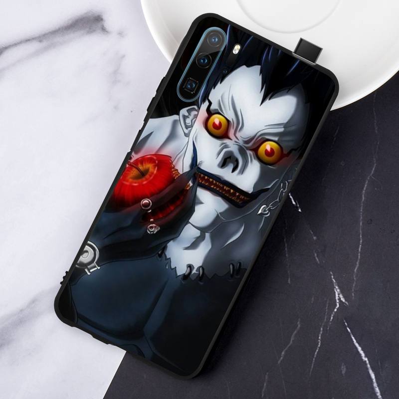 death note Horror Phone Case For Huawei honor Mate P 10 20 30 40 i 9 8 pro x Lite smart 2019 nova 5t