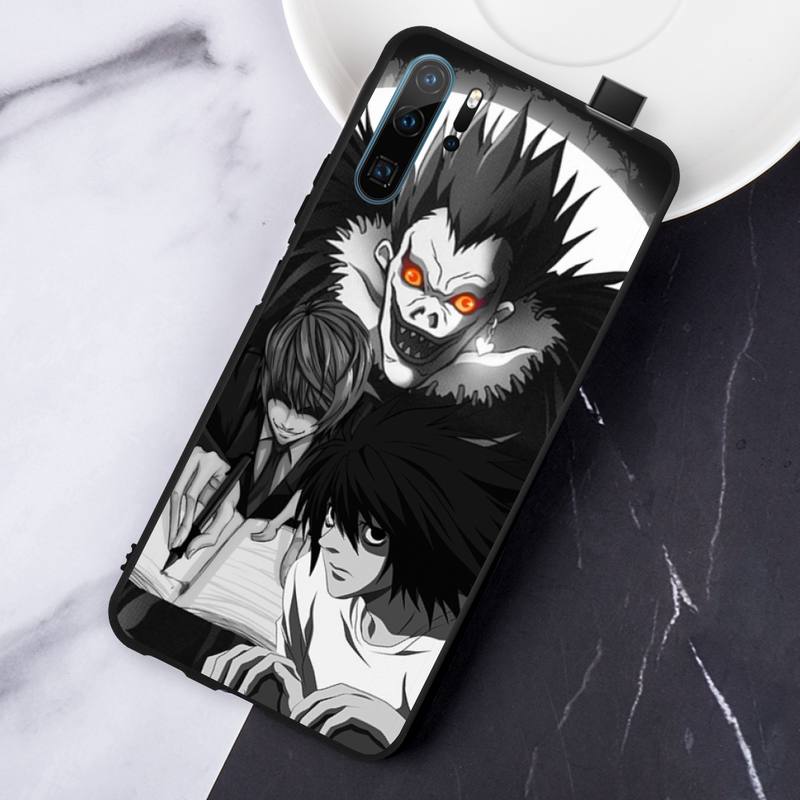 death note Horror Phone Case For Huawei honor Mate P 10 20 30 40 i 9 8 pro x Lite smart 2019 nova 5t
