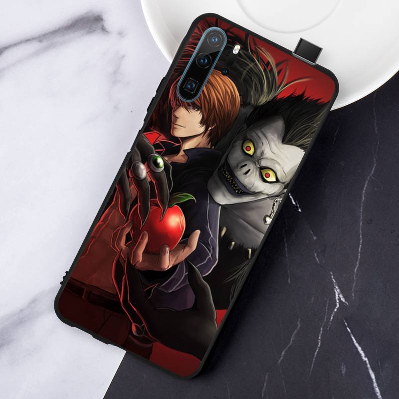 death note Horror Phone Case For Huawei honor Mate P 10 20 30 40 i 9 8 pro x Lite smart 2019 nova 5t