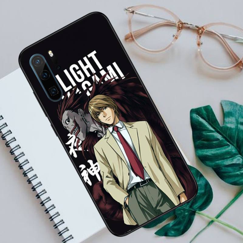 Anime DN Death Note Ryuk kira Phone Case For Huawei P40 P20 P30 lite Pro P Smart 2019 Mate 40 20 10 Lite Pro Nova 5t
