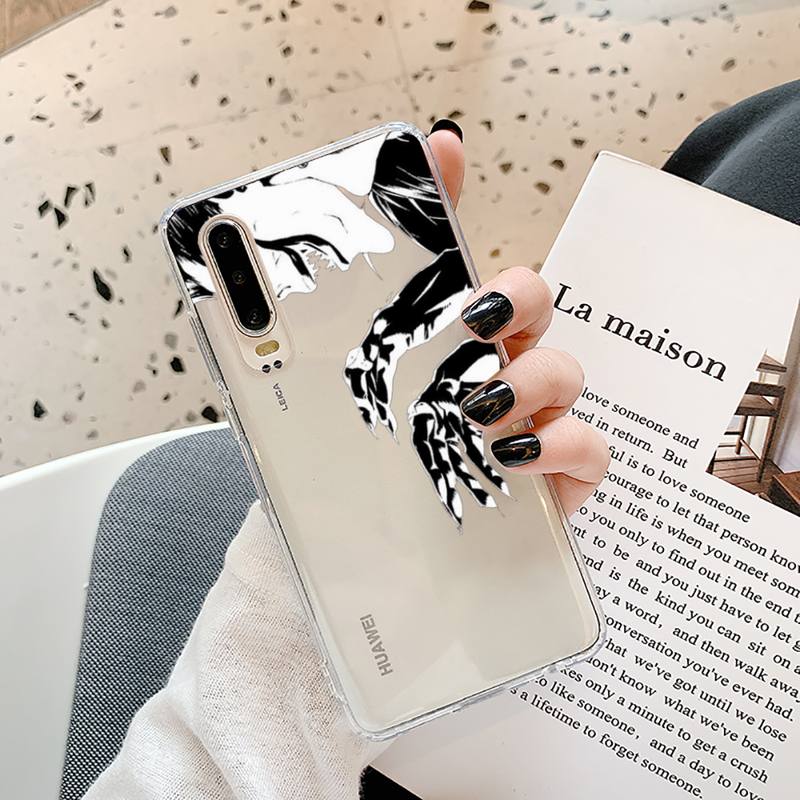 Anime DN Death Note Back anime Phone Case Transparent for Samsung A71 S9 10 20 HUAWEI p30 40 honor 10i 8x xiaomi note 8 Pro 10t 11