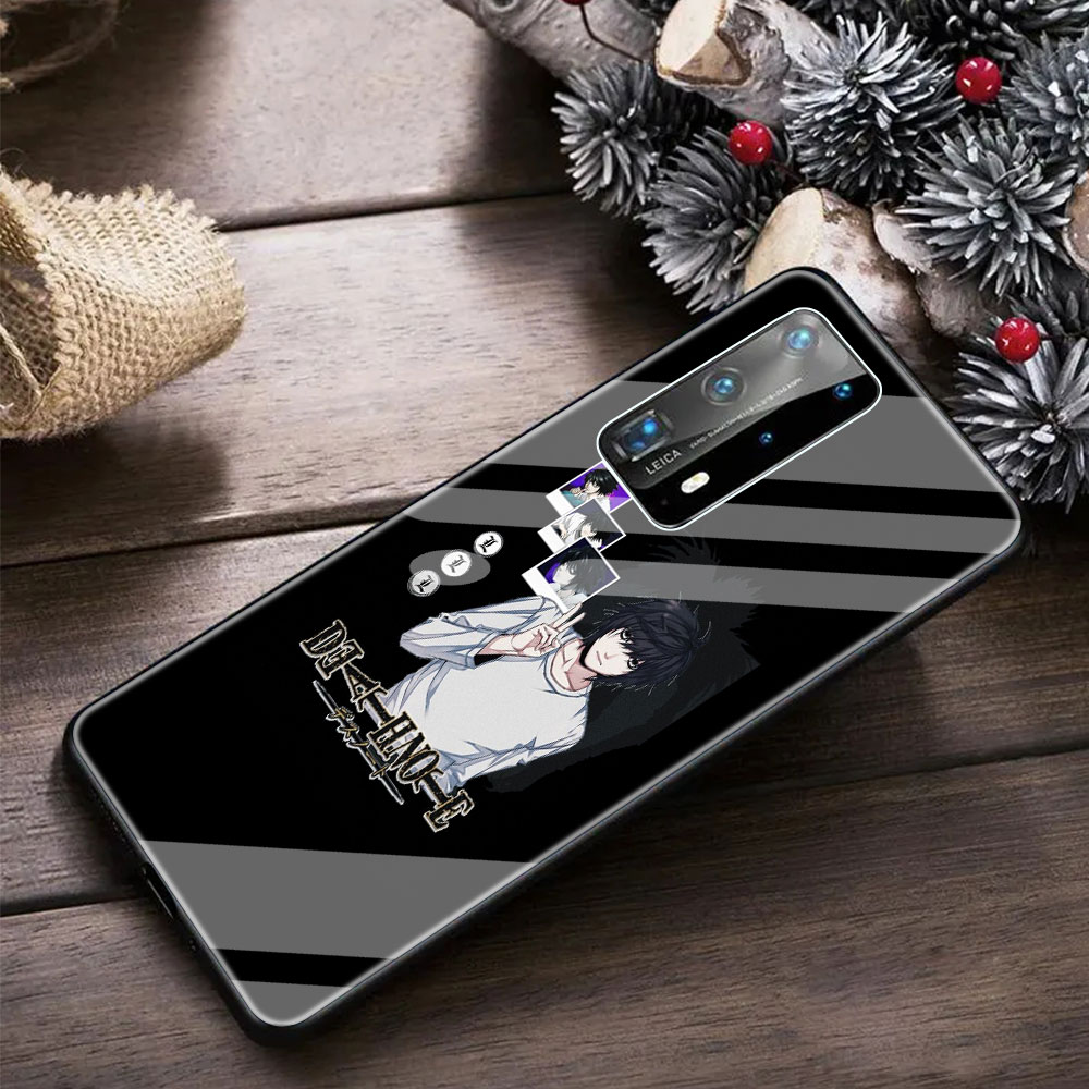 Manga Anime DN Death Note Ryuk Glass Case Coque For Huawei P30 Lite P20 P40 Pro P10 P20 Lite P Smart Z 2019 Phone Shell Cover Funda Manga Anime DN Death Note Ryuk Glass Case Coque For Huawei P30 Lite P20 P40 Pro P10 P20 Lite P Smart Z 2019 Phone Shell Cover Funda