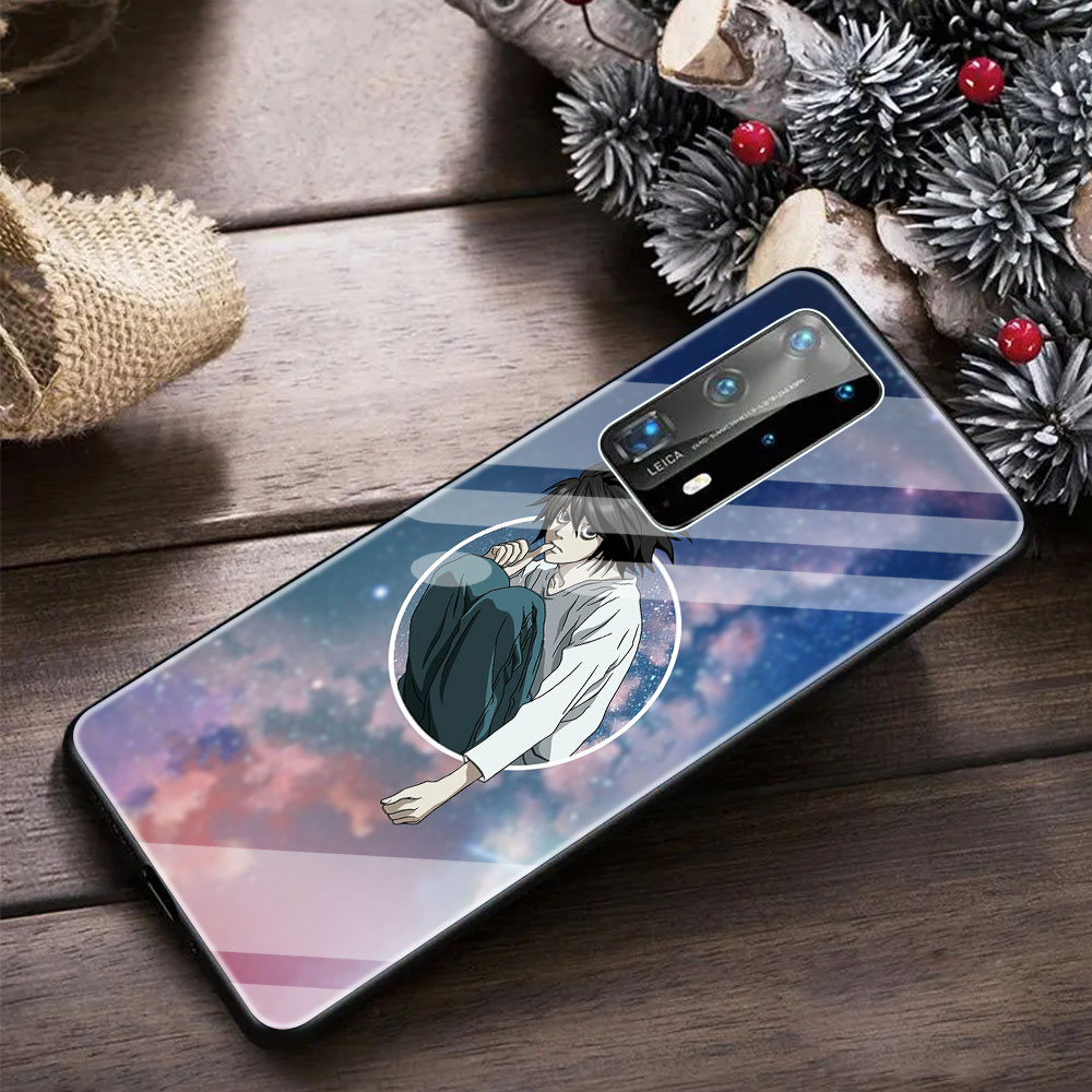 Manga Anime DN Death Note Ryuk Glass Case Coque For Huawei P30 Lite P20 P40 Pro P10 P20 Lite P Smart Z 2019 Phone Shell Cover Funda Manga Anime DN Death Note Ryuk Glass Case Coque For Huawei P30 Lite P20 P40 Pro P10 P20 Lite P Smart Z 2019 Phone Shell Cover Funda