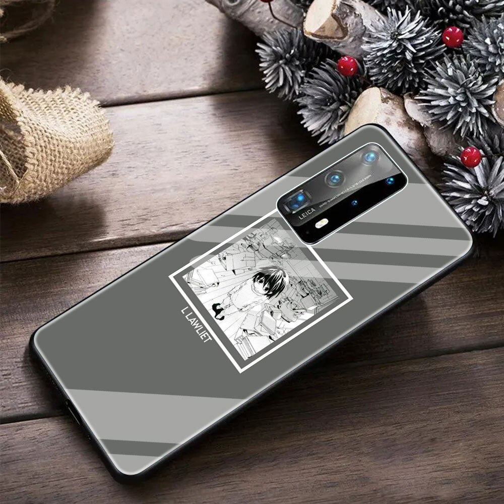 Manga Anime DN Death Note Ryuk Glass Case Coque For Huawei P30 Lite P20 P40 Pro P10 P20 Lite P Smart Z 2019 Phone Shell Cover Funda Manga Anime DN Death Note Ryuk Glass Case Coque For Huawei P30 Lite P20 P40 Pro P10 P20 Lite P Smart Z 2019 Phone Shell Cover Funda