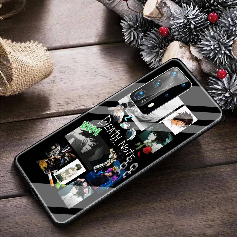 Manga Anime DN Death Note Ryuk Glass Case Coque For Huawei P30 Lite P20 P40 Pro P10 P20 Lite P Smart Z 2019 Phone Shell Cover Funda Manga Anime DN Death Note Ryuk Glass Case Coque For Huawei P30 Lite P20 P40 Pro P10 P20 Lite P Smart Z 2019 Phone Shell Cover Funda