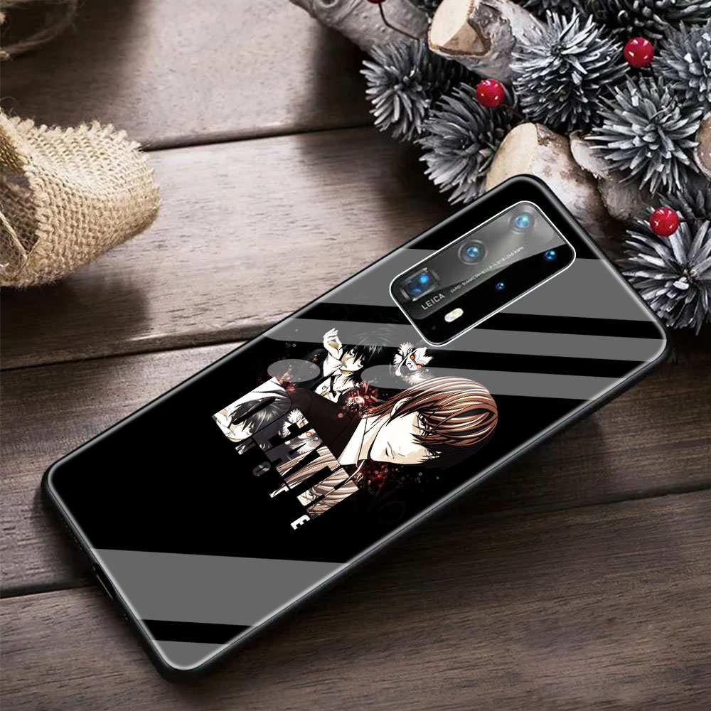 Manga Anime DN Death Note Ryuk Glass Case Coque For Huawei P30 Lite P20 P40 Pro P10 P20 Lite P Smart Z 2019 Phone Shell Cover Funda Manga Anime DN Death Note Ryuk Glass Case Coque For Huawei P30 Lite P20 P40 Pro P10 P20 Lite P Smart Z 2019 Phone Shell Cover Funda