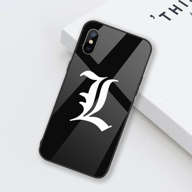 Manga Anime DN Death Note Ryuk Phone Case Tempered glass For iphone 6 6S 7 8 plus X XS XR 11 12 mini PRO MAX