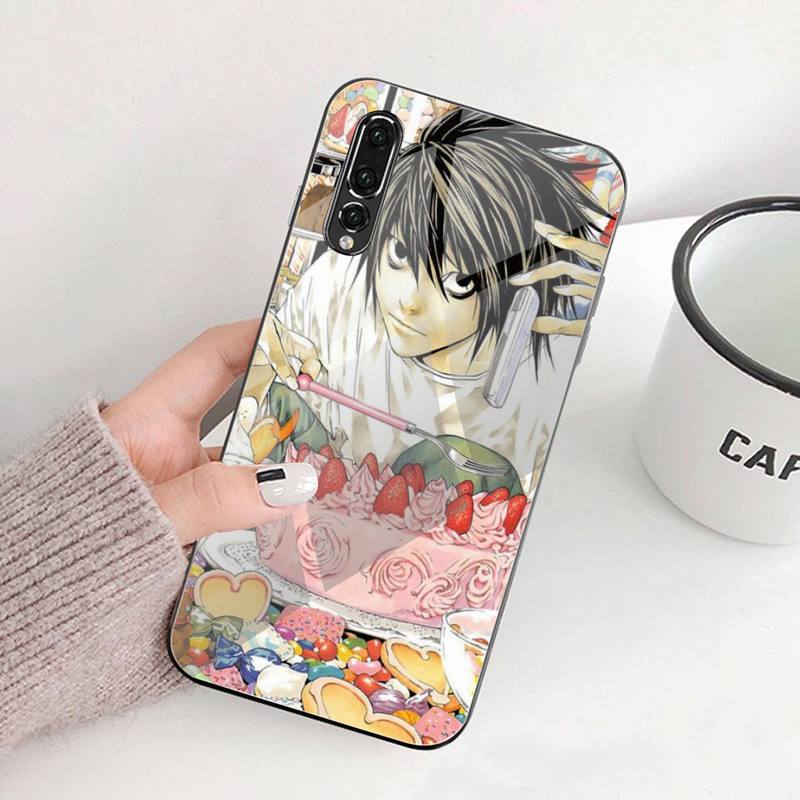 Manga Anime DN Death Note Ryuk Phone Case Tempered Glass For Huawei P30 P20 P10 lite honor 7A 8X 9 10 mate 20 Pro Manga Anime DN Death Note Ryuk Phone Case Tempered Glass For Huawei P30 P20 P10 lite honor 7A 8X 9 10 mate 20 Pro