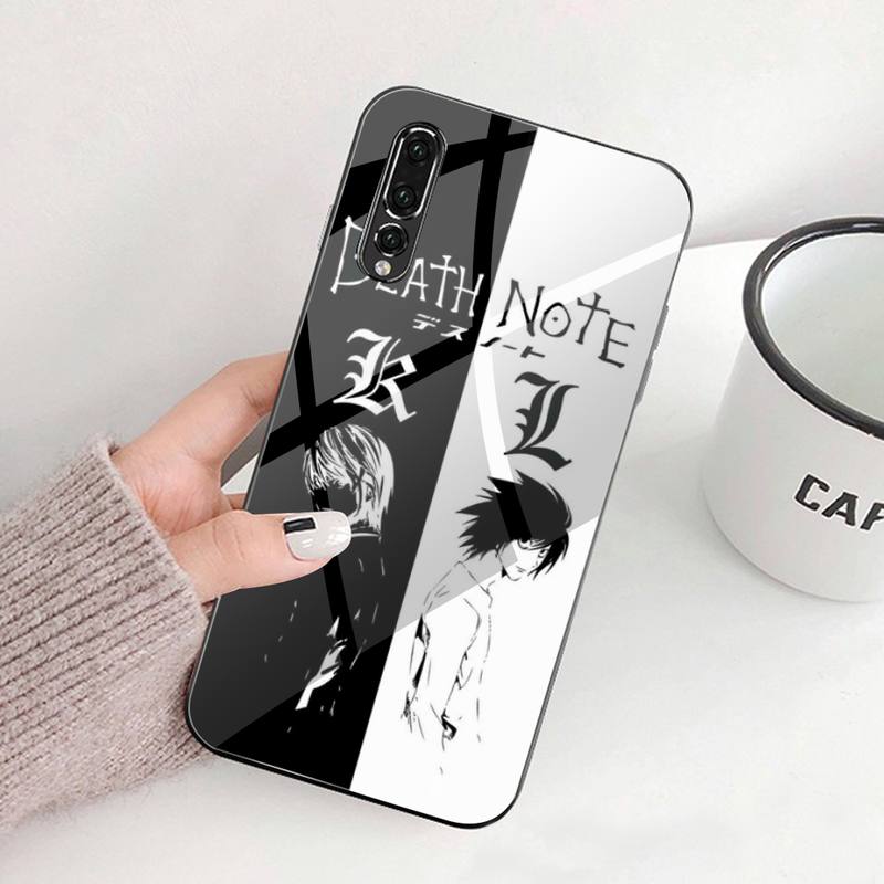 Manga Anime DN Death Note Ryuk Phone Case Tempered Glass For Huawei P30 P20 P10 lite honor 7A 8X 9 10 mate 20 Pro Manga Anime DN Death Note Ryuk Phone Case Tempered Glass For Huawei P30 P20 P10 lite honor 7A 8X 9 10 mate 20 Pro