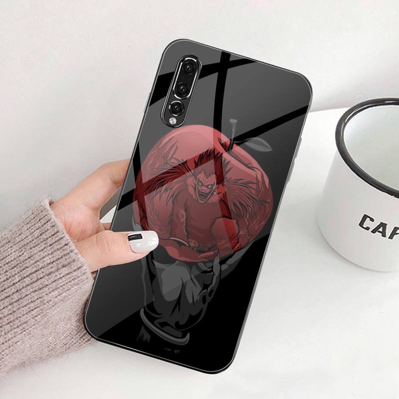 Manga Anime DN Death Note Ryuk Phone Case Tempered Glass For Huawei P30 P20 P10 lite honor 7A 8X 9 10 mate 20 Pro Manga Anime DN Death Note Ryuk Phone Case Tempered Glass For Huawei P30 P20 P10 lite honor 7A 8X 9 10 mate 20 Pro