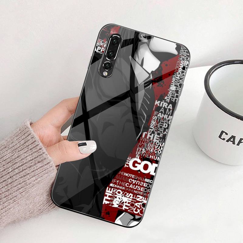 Manga Anime DN Death Note Ryuk Phone Case Tempered Glass For Huawei P30 P20 P10 lite honor 7A 8X 9 10 mate 20 Pro Manga Anime DN Death Note Ryuk Phone Case Tempered Glass For Huawei P30 P20 P10 lite honor 7A 8X 9 10 mate 20 Pro
