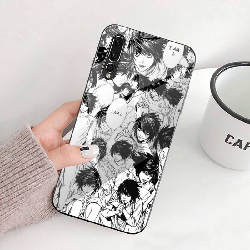Manga Anime DN Death Note Ryuk Phone Case Tempered Glass For Huawei P30 P20 P10 lite honor 7A 8X 9 10 mate 20 Pro Manga Anime DN Death Note Ryuk Phone Case Tempered Glass For Huawei P30 P20 P10 lite honor 7A 8X 9 10 mate 20 Pro