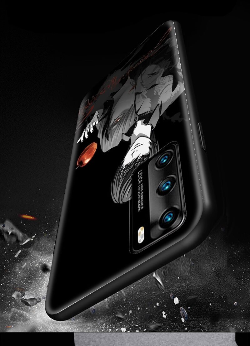 Luxury Phone Cover for Huawei P30 P40 Lite P Smart Z Y6 Y7 Case for Honor 9X Pro 8X Play 9A Soft Shell Death Note